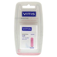 VITIS Zahnfloss gewachst mit Fluorid und Minze - 1St