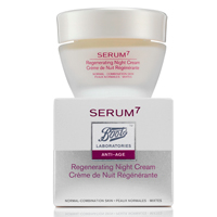 BOOTS LAB SERUM7 Nachtcreme trockene Haut - 50ml