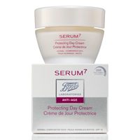 BOOTS LAB SERUM7 schütz.Tagescreme norm.Haut UVR - 50ml - Boots