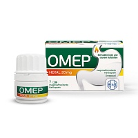 OMEP HEXAL 20 mg magensaftresistente Hartkapseln - 7St - Saurer Magen