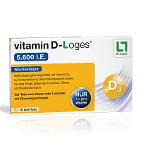 VITAMIN D-LOGES 5.600 I.E. Wochendepot Kautabl. - 15St - Vitamine