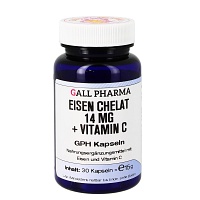 EISEN CHELAT 14 mg+Vitamin C GPH Kapseln - 30St