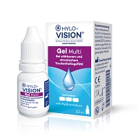 HYLO-VISION Gel multi Augentropfen - 10ml - Gegen gereizte Augen