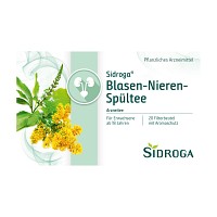 SIDROGA Blasen-Nieren-Spültee Filterbeutel - 20X2.0g - Heilkräutertees