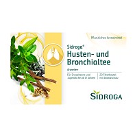 SIDROGA Husten- und Bronchialtee Filterbeutel - 20X2.0g - Heilkräutertees