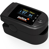 PULOX PO-200 Pulsoximeter schwarz - 1St