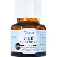 NATURAFIT Zink Histidin plus C+D Kapseln - 30St