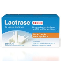 LACTRASE 12.000 FCC Kapseln - 150St - Lactoseintoleranz