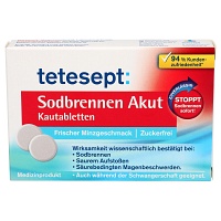 TETESEPT Sodbrennen Akut Kautabletten - 20St