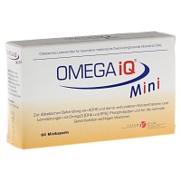 OMEGA IQ Mini Kapseln - 60St - Omega-3-Fettsäuren