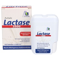 LACTASE 3.500 FCC Tabletten im Klickspender - 100St - Lactoseintoleranz