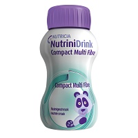 NUTRINIDRINK Compact MultiFibre Neutral - 4X125ml