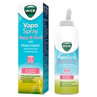 WICK Vapospray zur Nasenspülung für Kinder - 100ml - Für die Wohlfühlnase