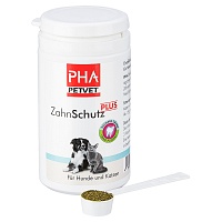 PHA ZahnSchutz Plus Pulver f.Hunde/Katzen - 60g - Tierbedarf