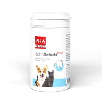 PHA ZahnSchutz Plus Pulver f.Hunde/Katzen - 60g - Tierbedarf