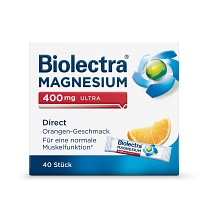 BIOLECTRA Magnesium 400 mg ultra Direct Orange - 40St - Magnesium