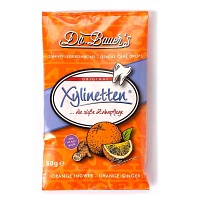 XYLINETTEN Orange Ingwer Bonbons - 60g - Frischer Atem