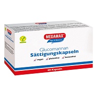 MEGAMAX Sättigungskapseln Glucomannan - 60St