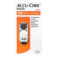 ACCU-CHEK Mobile Testkassette - 50St - Blutzucker-Teststreifen