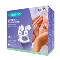 LANSINOH 2in1 elektrische Milchpumpe - 1St