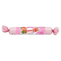 INTACT Traubenzucker Rolle Erdbeere Joghurt - 40g - Traubenzucker