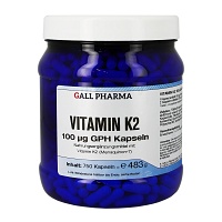 VITAMIN K2 100 µg GPH Kapseln - 750St