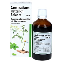 CARMINATIVUM Hetterich Balance Tropfen z.Einnehmen - 100ml - Verdauungsförderung