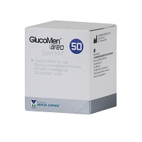 GLUCOMEN areo Sensor Teststreifen - 50St - Blutzucker-Teststreifen