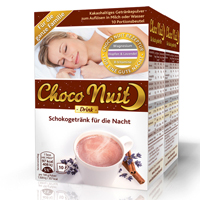 CHOCO NUIT Gute-Nacht-Schokogetränk Pulver - 20St - Beruhigung & Schlafen
