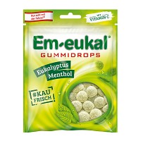 EM-EUKAL Gummidrops Eukalyptus-Menthol zuckerhalt. - 90g