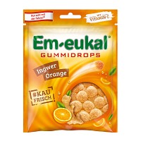 EM-EUKAL Gummidrops Ingwer-Orange zuckerhaltig - 90g
