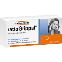 RATIOGRIPPAL 200 mg/30 mg Filmtabletten - 20St - Nase frei