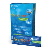 FERROTONE Eisen m.Apfelkonzentrat u.Vitamin C Btl. - 14X25ml - Eisen