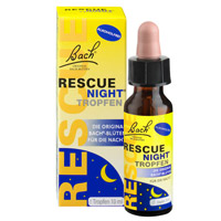 BACH ORIGINAL Rescue night Tropfen alkoholfrei - 10ml - Original Rescue Produkte