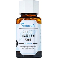 NATURAFIT Glucomannan 500 Kapseln - 60St