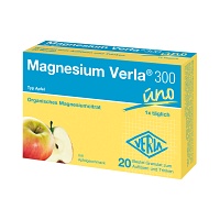 MAGNESIUM VERLA 300 Apfel Granulat - 20St - Magnesium