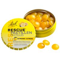 BACH ORIGINAL Rescue Pastillen Zitrone - 50g - Für den Flug