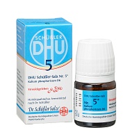 BIOCHEMIE DHU 5 Kalium phosphoricum D 6 Globuli - 10g - Dhu Nr. 5 & 6