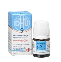 BIOCHEMIE DHU 9 Natrium phosphoricum D 6 Globuli - 10g - Dhu Nr. 9 & 10