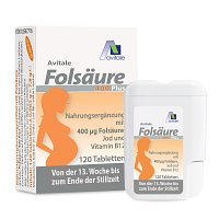 FOLSÄURE 400 Plus B12+Jod Tabletten - 120St