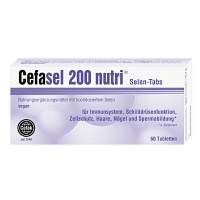 CEFASEL 200 nutri Selen-Tabs - 60St - Selen & Zink
