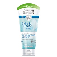 LAVERA Baby & Kinder sensitiv Waschlotion&Shampoo - 200ml - Baby & Kinder
