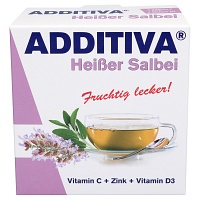 ADDITIVA heißer Salbei Pulver - 120g - Vitamine
