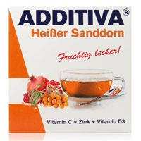 ADDITIVA heißer Sanddorn Pulver - 100g - Vitamine