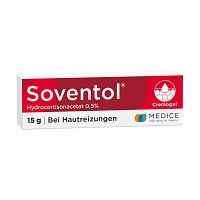 SOVENTOL Hydrocortisonacetat 0,5% Creme - 15g - Entzündungen
