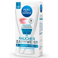 PERLWEISS Raucher Zahnweiß Zahncreme - 50ml - Zahnaufhellung