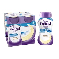 FORTIMEL Compact 2.4 kcal Bananengeschmack - 4X125ml