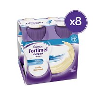 FORTIMEL Compact 2.4 kcal Vanillegeschmack - 8X4X125ml