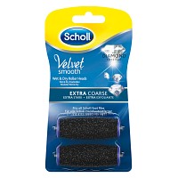 SCHOLL Velvet smooth Expr.Pedi Ersatzro.ex.stark - 2St - Hornhautpflege