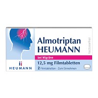 ALMOTRIPTAN Heumann bei Migräne 12,5 mg Filmtabl. - 2St
